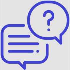 Customer support and FAQ icon for L.F. Fenimore Plumbing and HVAC South Jersey services.