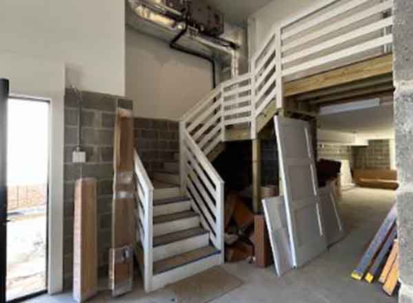 HVAC ductwork and air system installation in residential new construction by L.F. Fenimore Plumbing & Heating South Jersey.